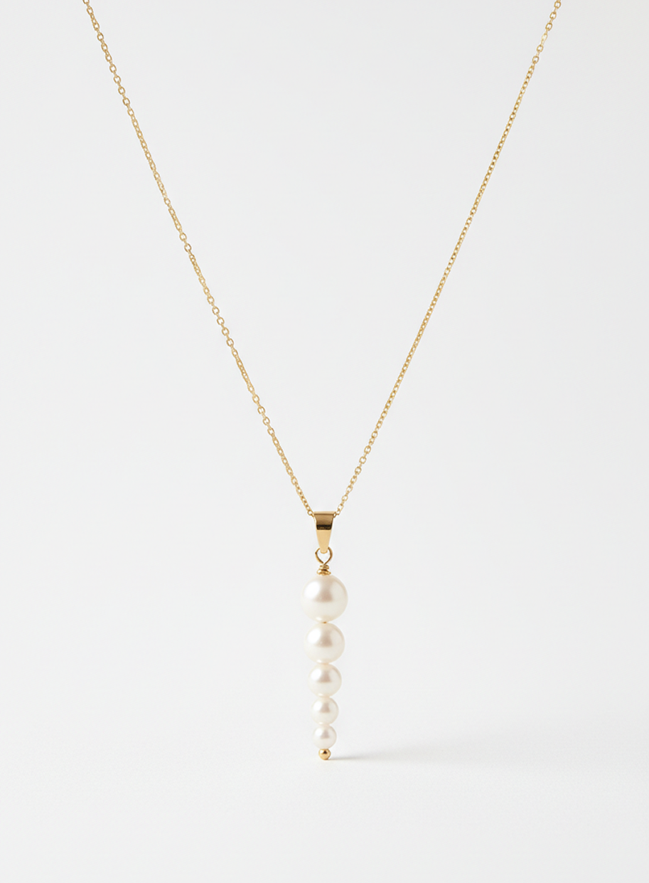 Pearl Cascade Necklace