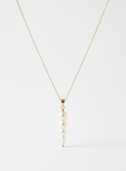 Pearl Cascade Necklace