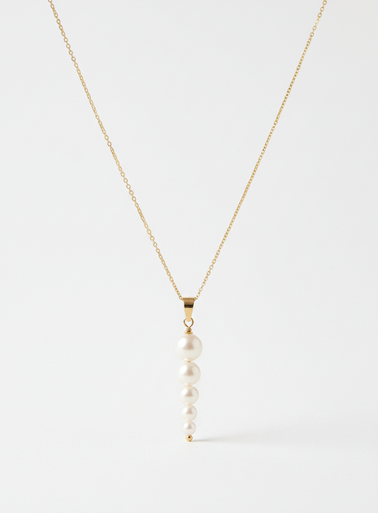 Pearl Cascade Necklace