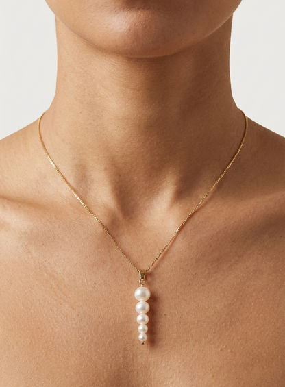 Pearl Cascade Necklace