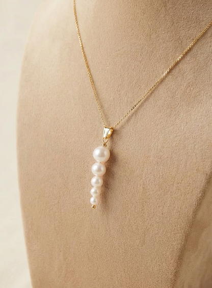 Pearl Cascade Necklace