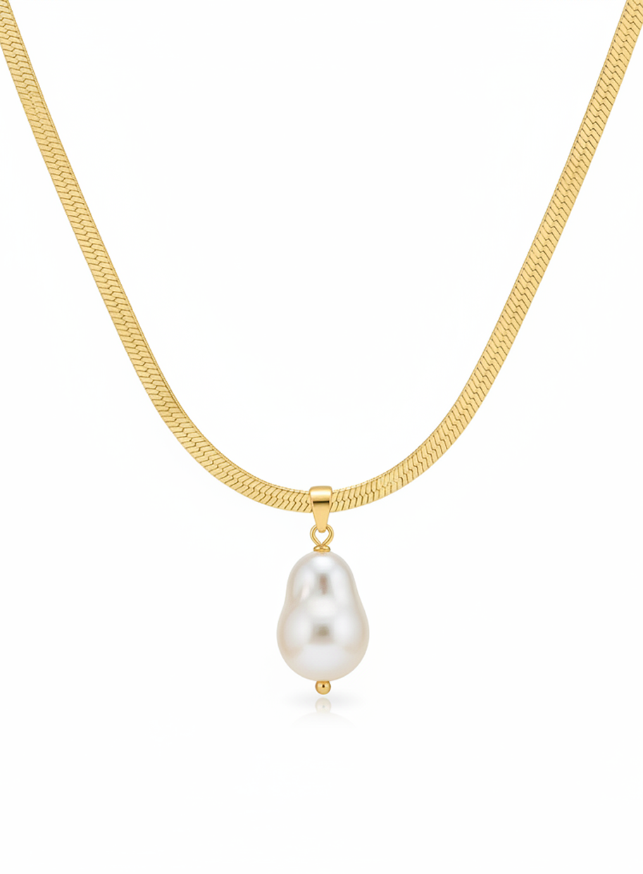 Solace Pearl Necklace