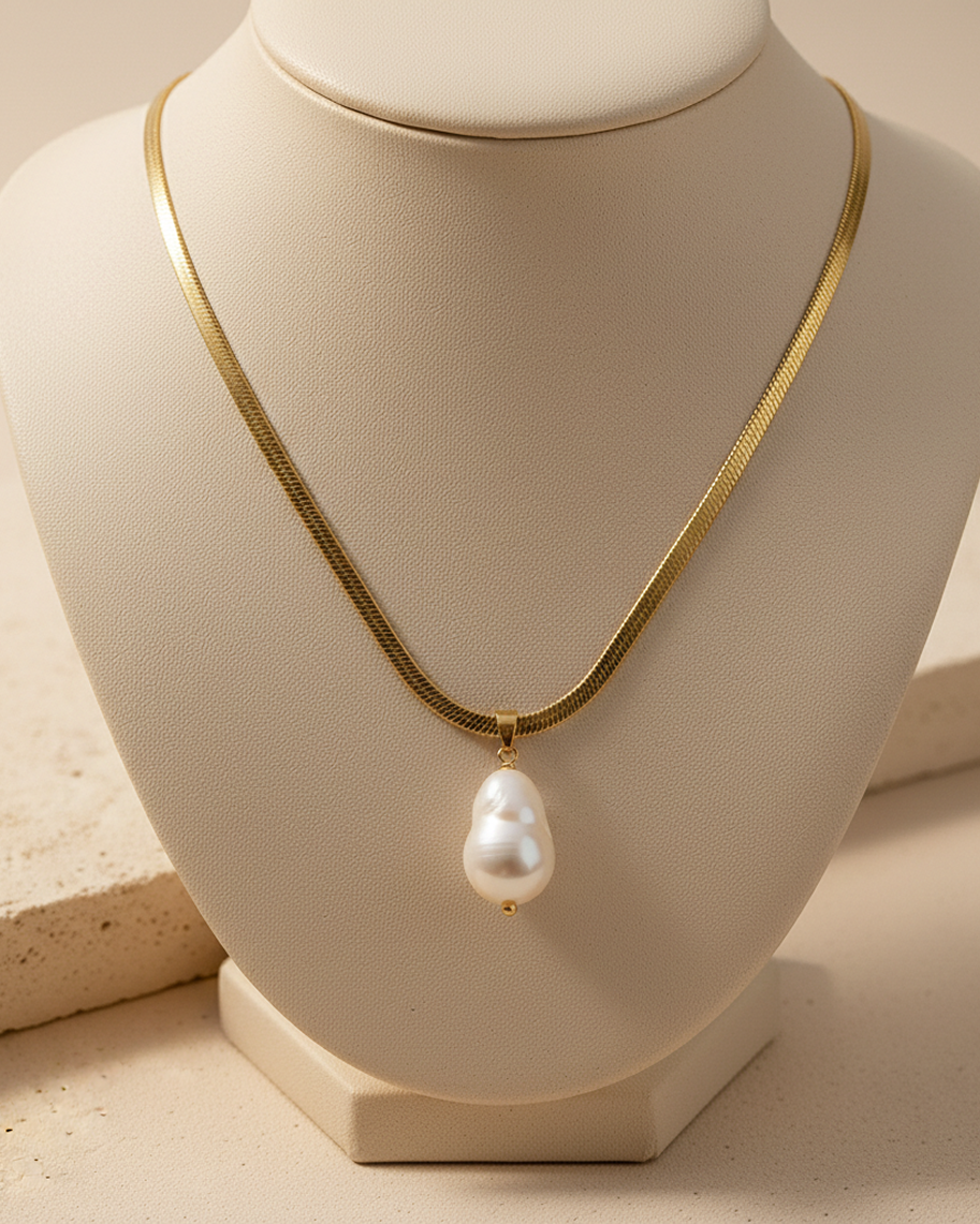 Solace Pearl Necklace